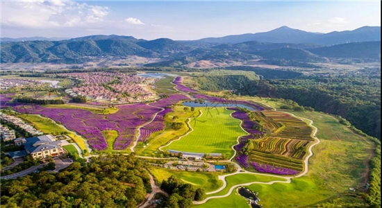 美上央视的栖花岭保山腾冲市曲石镇雅居乐原乡栖花岭景区腾冲四季观光