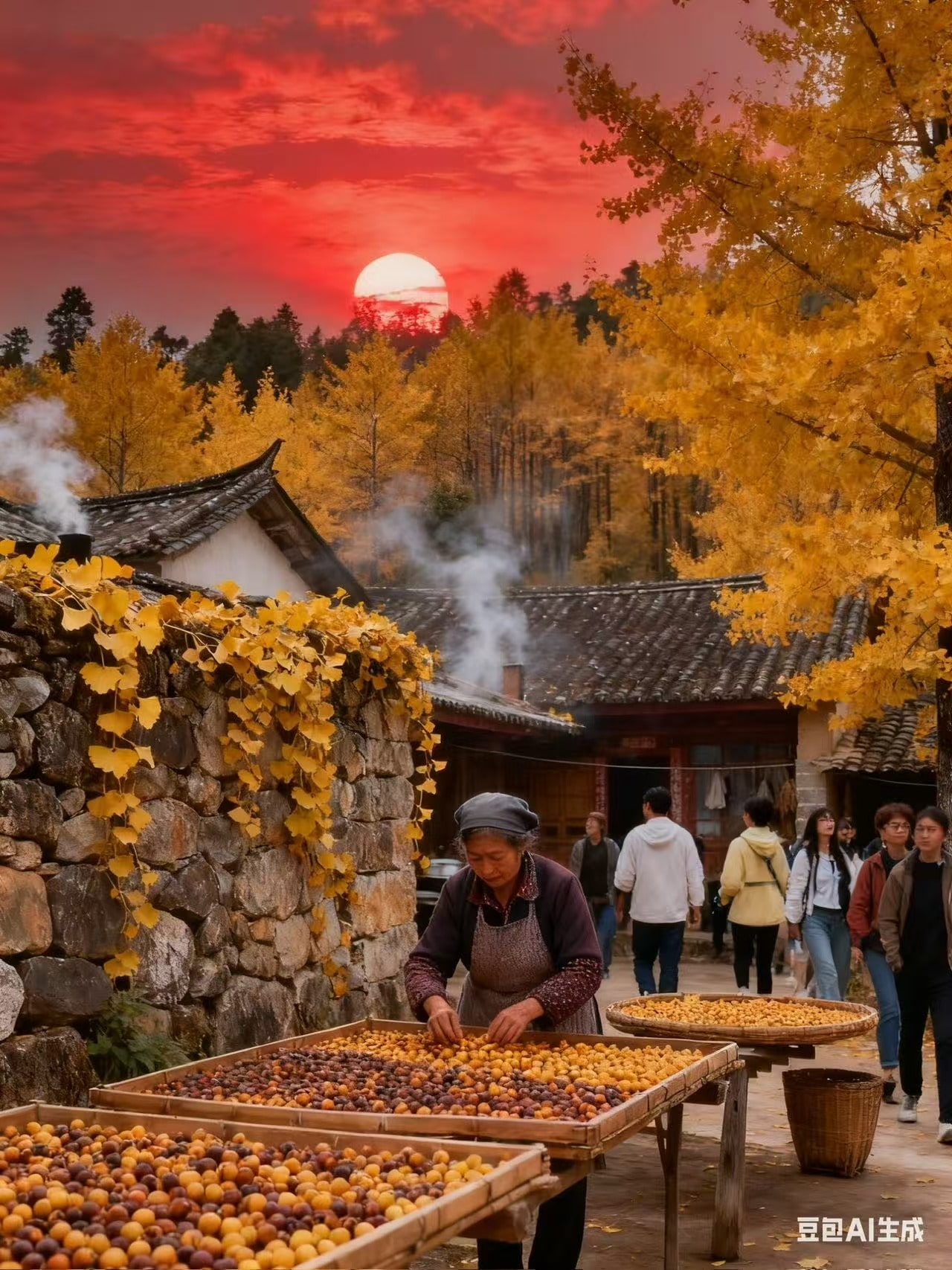 云南旅游,云南旅行社,云南团建公司,云南策划公司,腾冲旅游,腾冲旅行社,腾冲团建公司,腾冲策划公司：腾冲银杏村赏秋【季节限定】错过等一年